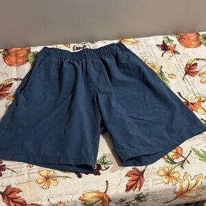 5/$15 Burnside Navy Swim Trunks
